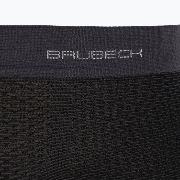 Bokserki termoaktywne męskie Brubeck BX11160 Base Layer grafitowe 3