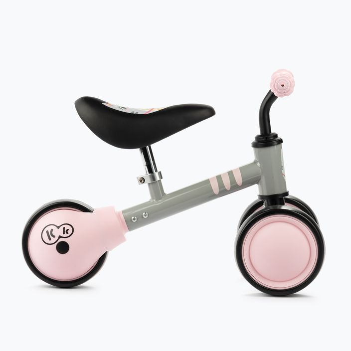 Rowerek biegowy trójkołowy Kinderkraft Cutie pink 2