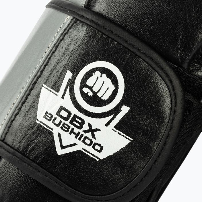 Rękawice bokserskie DBX BUSHIDO Muay Thai ze skóry naturalnej czarne ARB-431sz 5