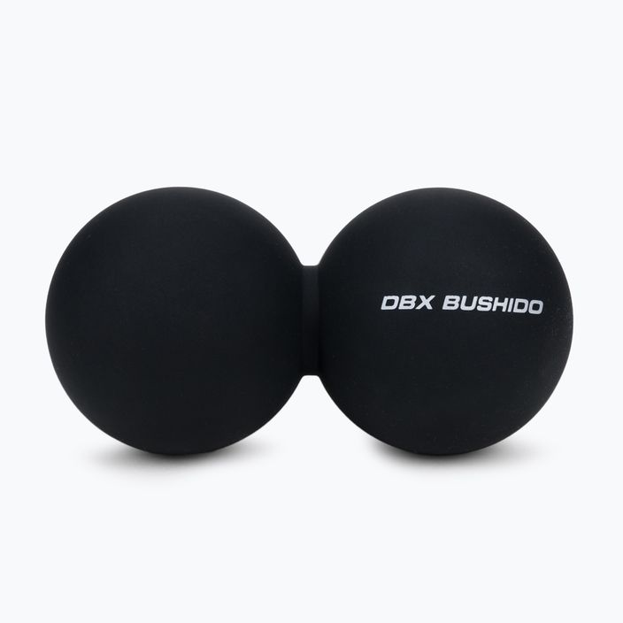 Piłka do masażu DBX BUSHIDO Lacrosse Mobility podwójna czarna 2
