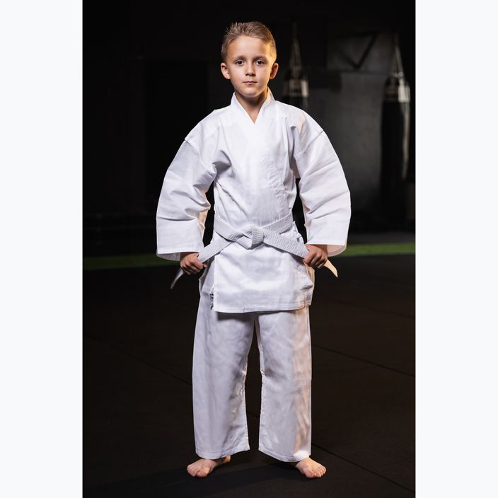 Karategi z pasem dziecięce DBX BUSHIDO ARK-3102 białe 3