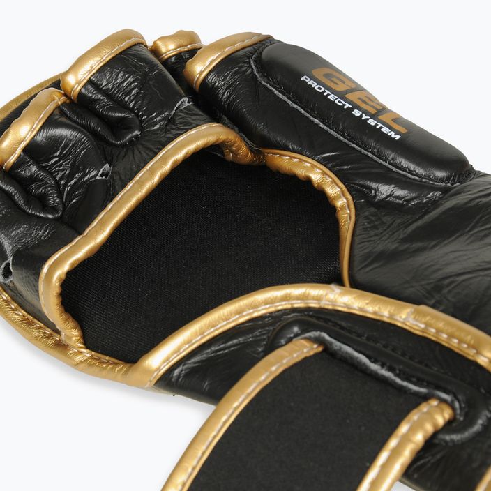 Rękawice sparingowe do treningu MMA DBX BUSHIDO skórzane czarne Arm-2011D-L 12