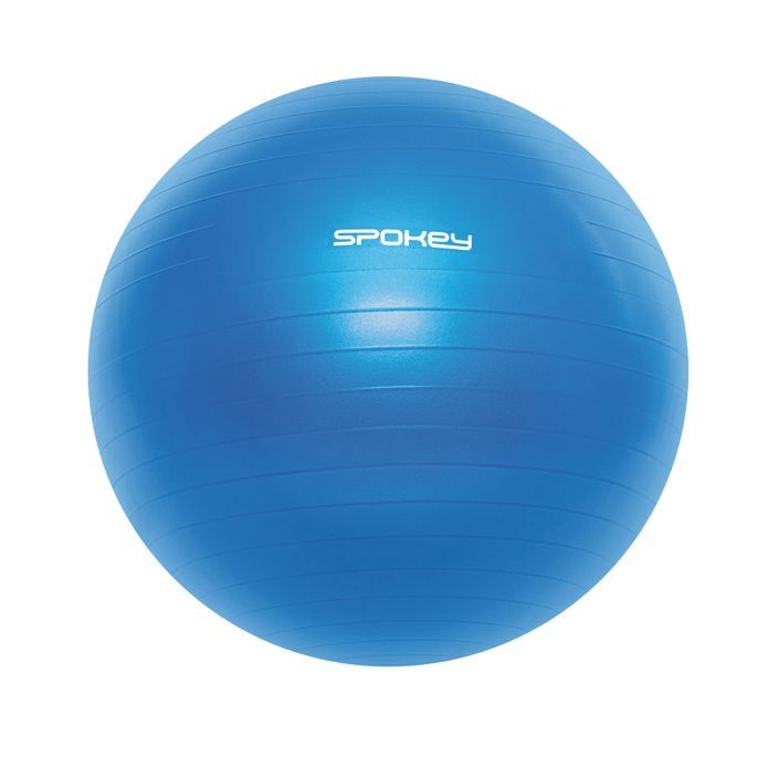 Piłka gimnastyczna Spokey Fitball blue 920937 75 cm 2