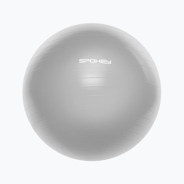 Piłka gimnastyczna Spokey Fitball grey 929870 65 cm
