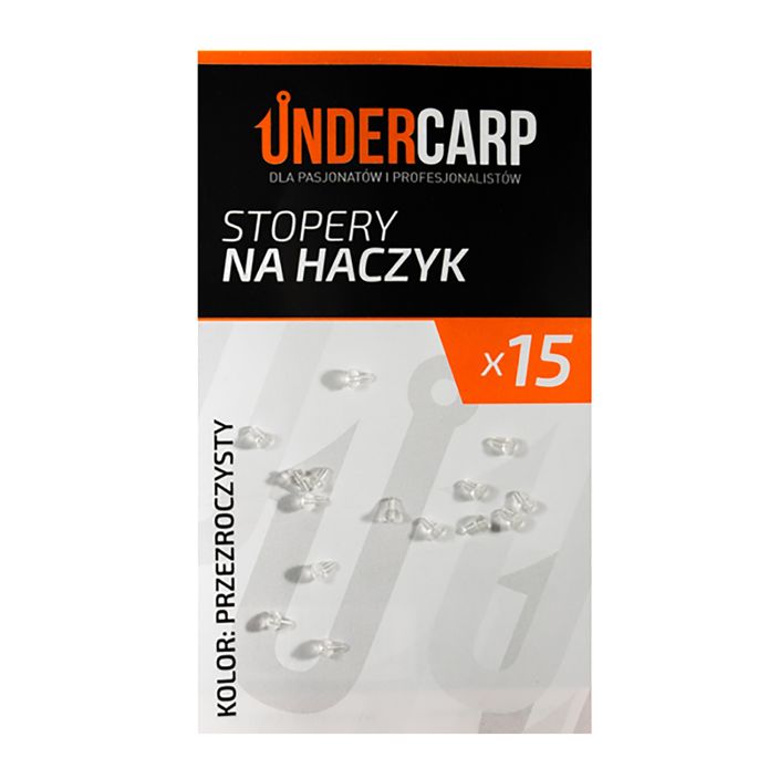 Stopery na haczyk UnderCarp UC189 clear 2