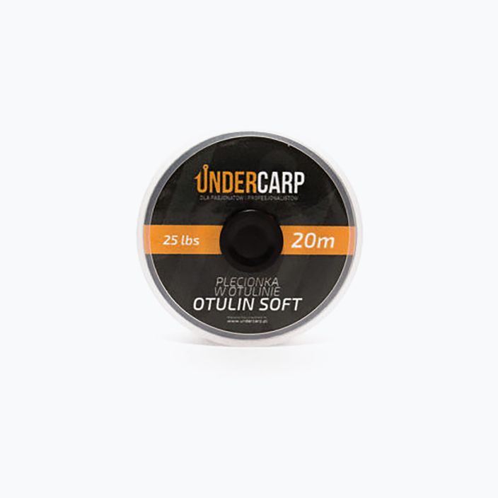 Plecionka przyponowa karpiowa UnderCarp UC88 brązowa 2