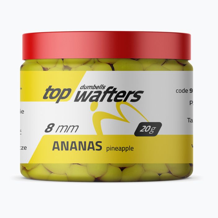 Przynęta haczykowa dumbells MatchPro Top Wafters Ananas 8 mm