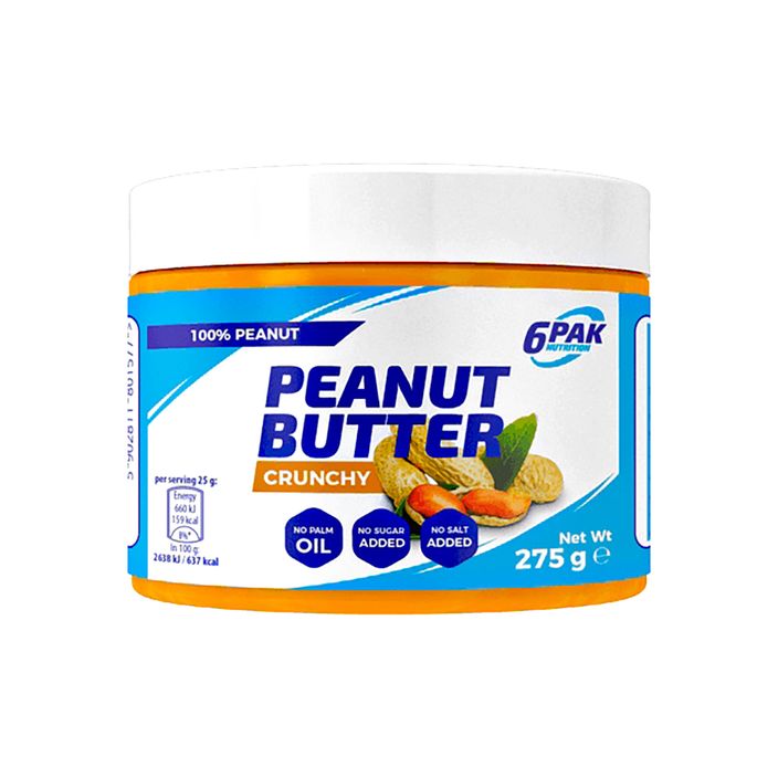 Masło orzechowe 6PAK Pak Peanut Butter 275 g Crunchy 2