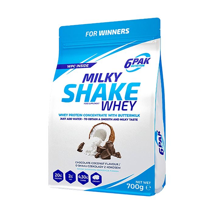 Whey 6PAK Milky Shake 700 g Coconut-Chocolate 2