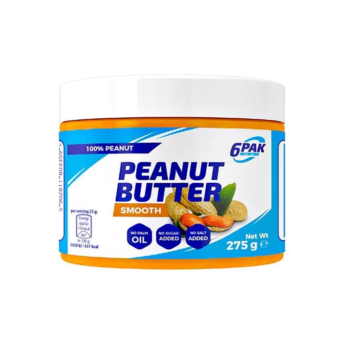 Masło orzechowe 6PAK Pak Peanut Butter 275 g Smooth 2