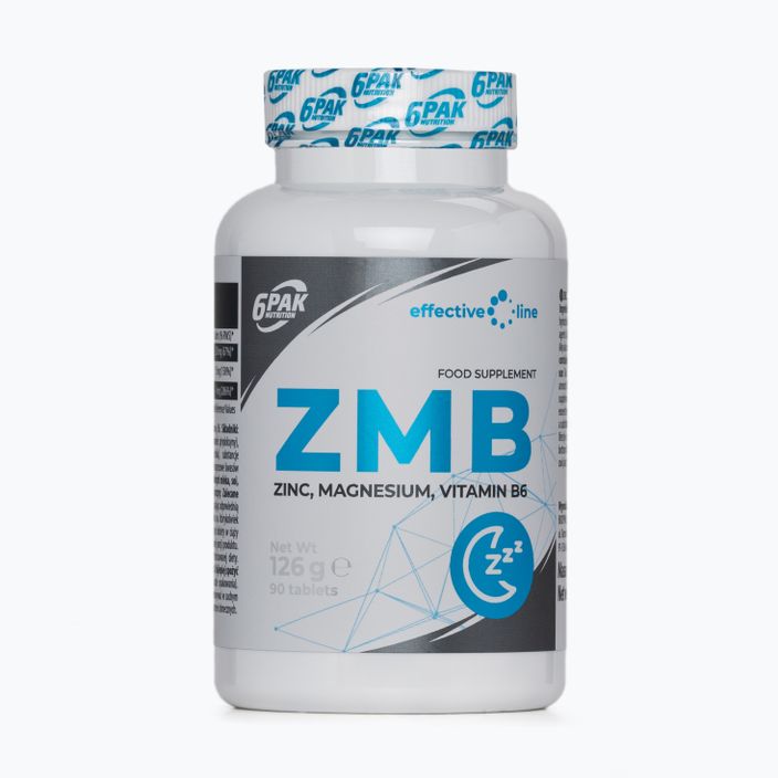 B6 + magnez + cynk 6PAK EL ZMB 90 tabletek