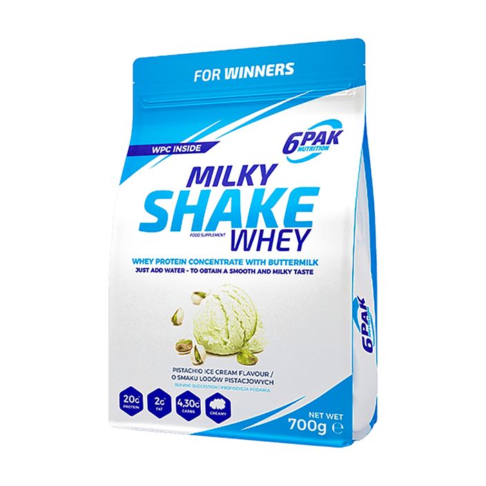 Whey 6PAK Milky Shake 700 g Pistachio Ice Cream 2