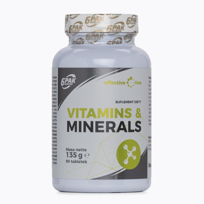 Kompleks witamin i minerałów 6PAK EL Vitamins & Minerals 90 tabletek