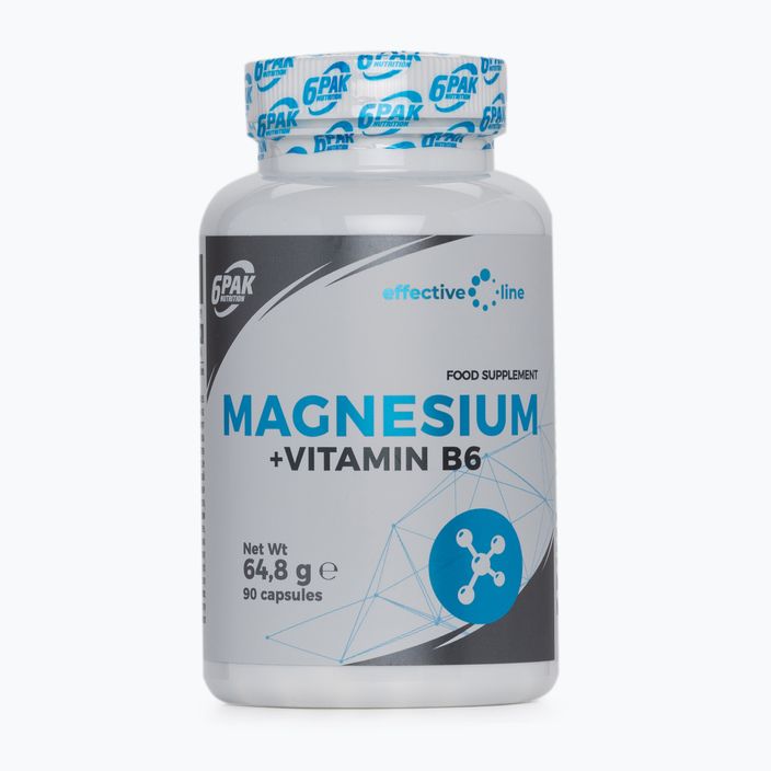 El Magnesium B6 6pak Magnez B6 90 Kapsułek Pak 208 Sportano Pl