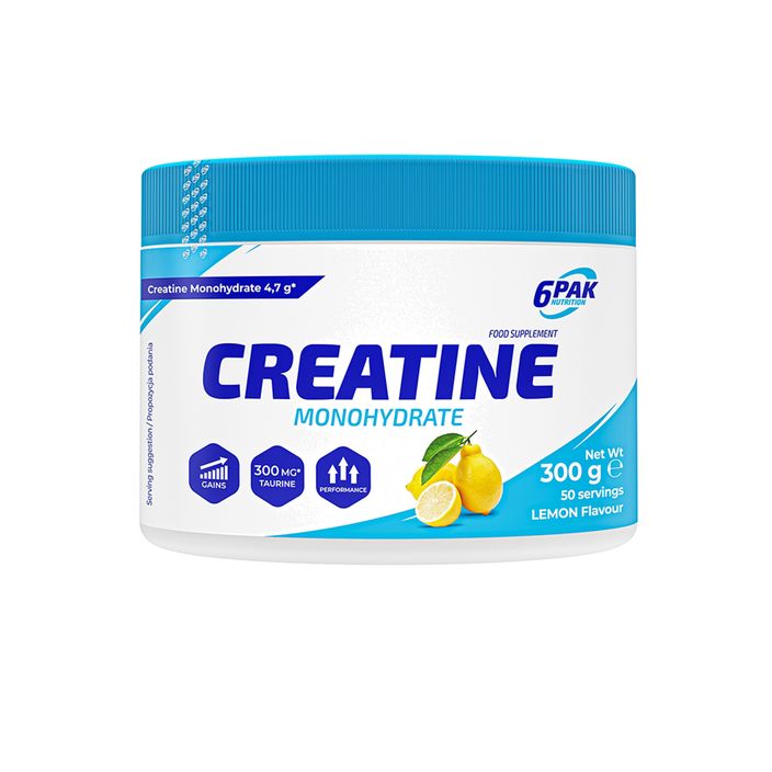 Kreatyna 6PAK Creatine Monohydrate 300 g Lemon 2
