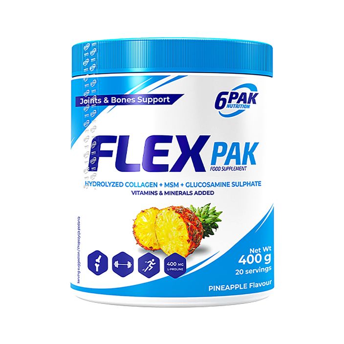 Suplement 6PAK Flex Pak 400 g Pineapple 2