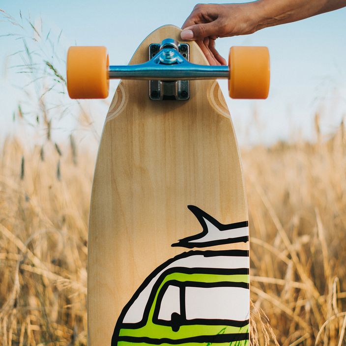 Deskorolka longboard Fish Skateboards Longboard Vanlife 9