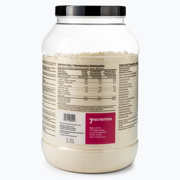 Whey 7Nutrition Protein 80 2 kg White Choco Raspberry 3