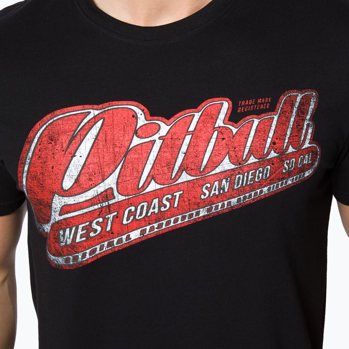Koszulka męska Pitbull West Coast RED BRAND black 4