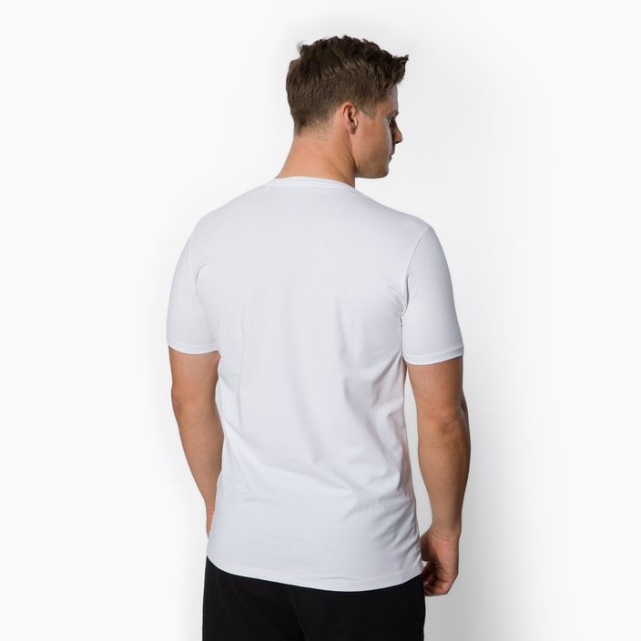 Koszulka męska Pitbull West Coast Slim Fit Lycra Small Logo white 3