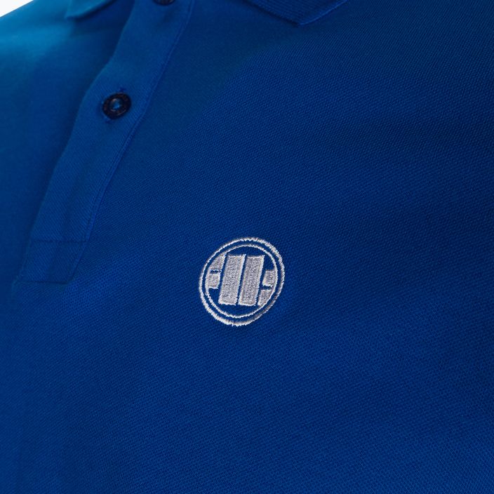 Koszulka polo męska Pitbull West Coast Polo Regular Logo royal blue 3