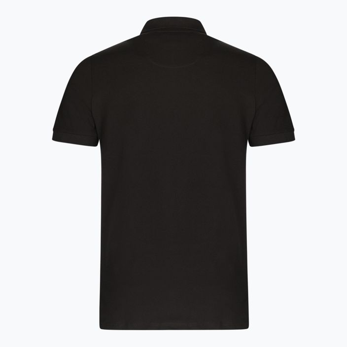 Koszulka polo męska Pitbull West Coast Polo Slim Logo black 2