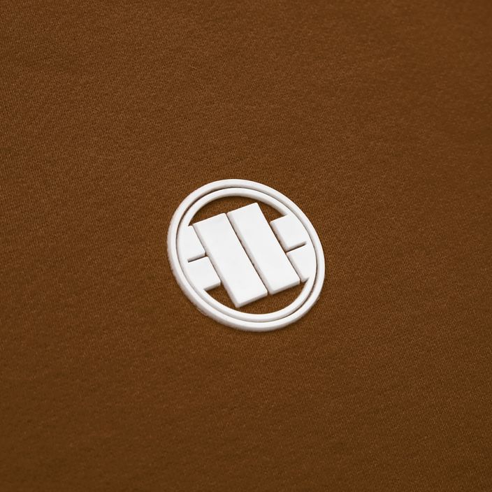 Bluza męska Pitbull West Coast Hooded Small Logo brown 3