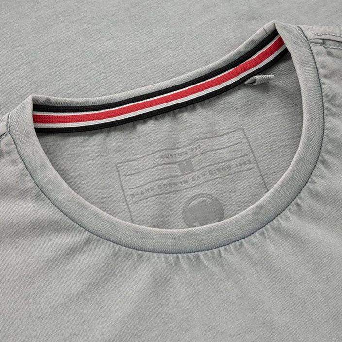 Koszulka męska Pitbull West Coast T-Shirt Small Logo Denim Washed 190 grey/melange 3
