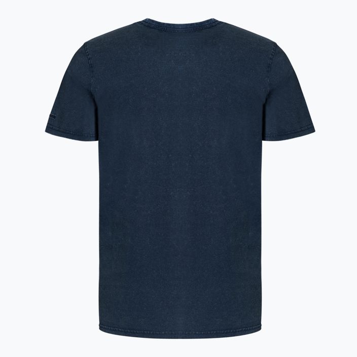 Koszulka męska Pitbull West Coast T-Shirt Small Logo Denim Washed 190 dark navy 2