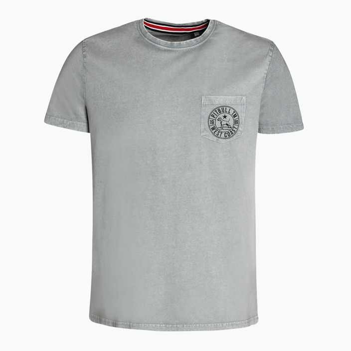 Koszulka męska Pitbull West Coast T-Shirt Circle Dog grey/melange