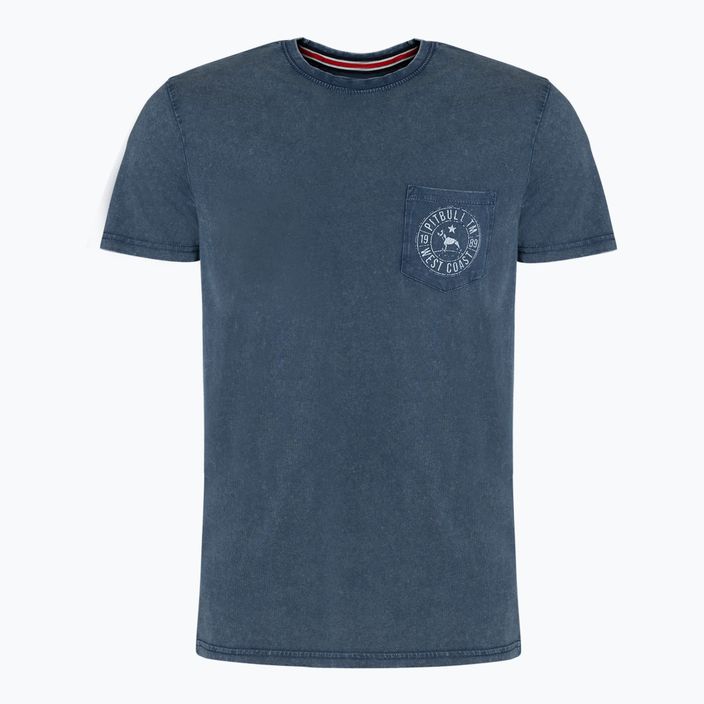 Koszulka męska Pitbull West Coast T-Shirt Circle Dog dark navy
