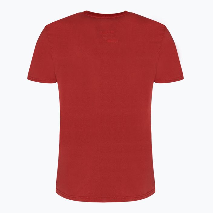Koszulka męska Pitbull West Coast T-Shirt Circle Dog burgundy 2