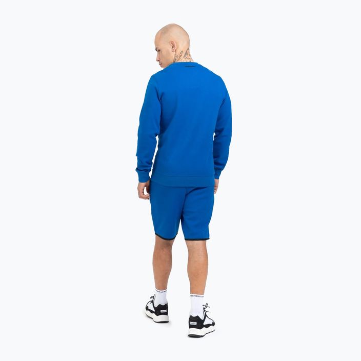 Bluza męska Pitbull West Coast Tanbark Crewneck Sweatshirt royal blue 3