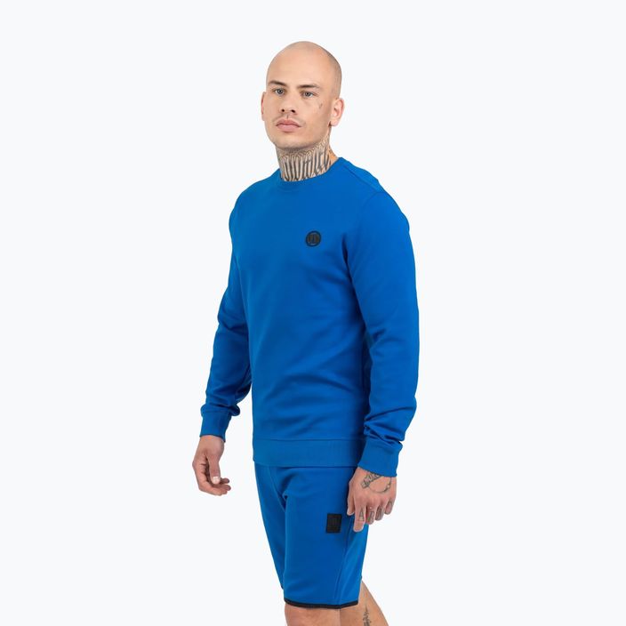 Bluza męska Pitbull West Coast Tanbark Crewneck Sweatshirt royal blue 5