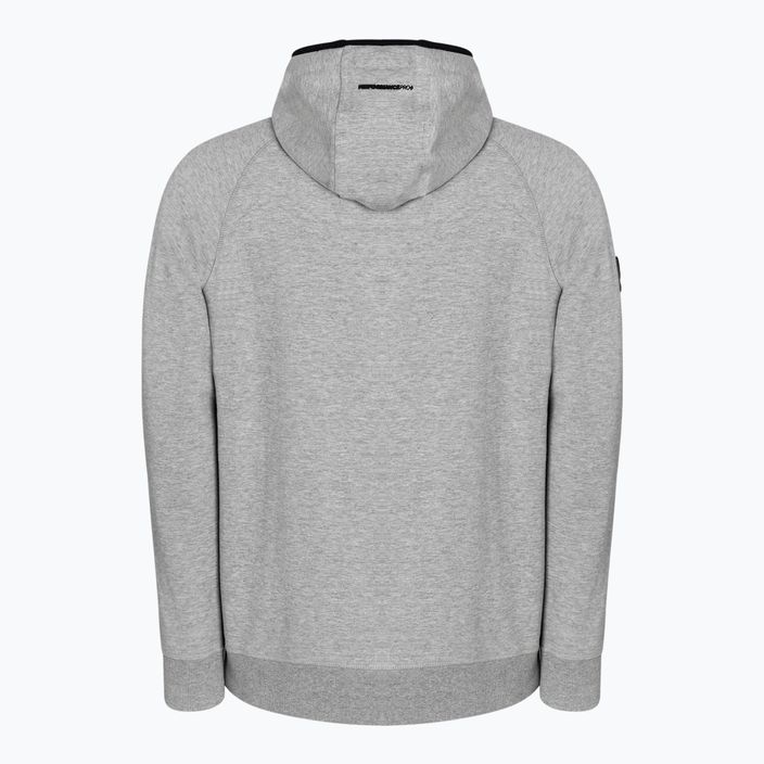 Bluza męska Pitbull Skylark Hooded Sweatshirt grey/melange 2