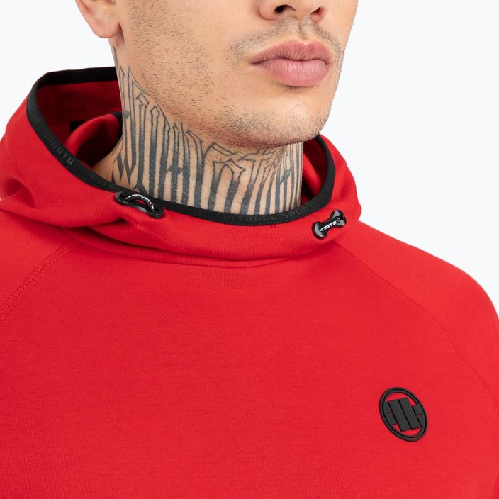 Bluza męska Pitbull Skylark Hooded Sweatshirt red 4