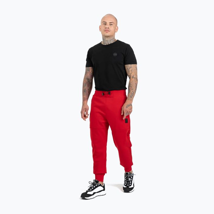 Spodnie męskie Pitbull West Coast Pants Alcorn red 2