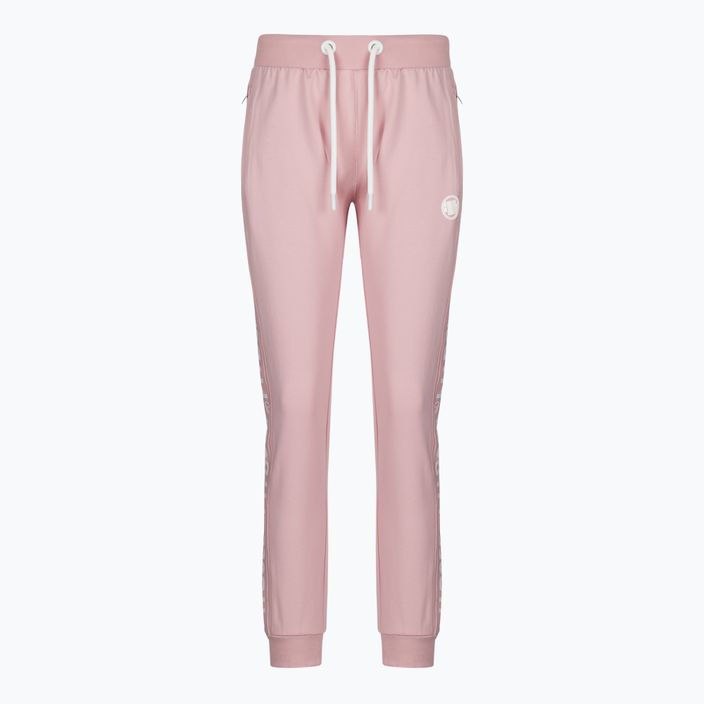 Spodnie damskie Pitbull West Coast Jogging Pants F.T. 21 Small Logo powder pink