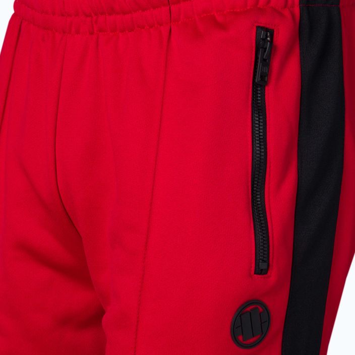 Spodnie męskie Pitbull Oldschool Track Pants Raglan red 9