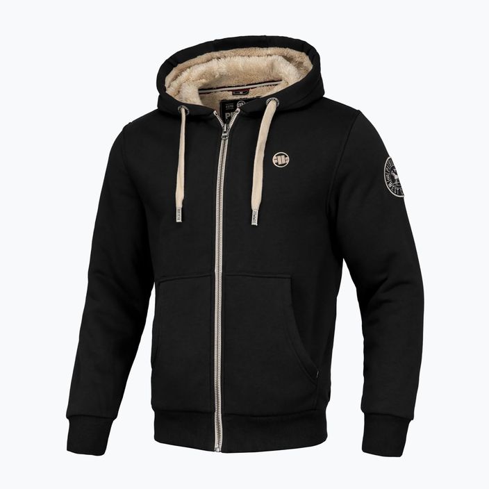 Bluza męska Pitbull Zip Sherpa 2 Ruffin Hooded black 4