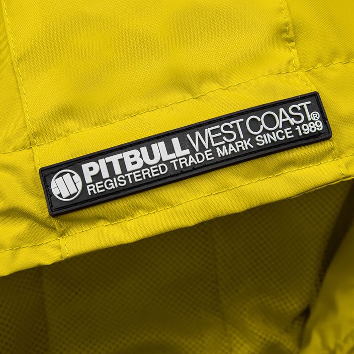 Kurtka męska Pitbull West Coast Athletic Hooded Nylon yellow 5