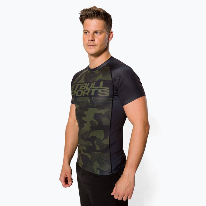 Rashguard męski Pitbull West Coast Dillard zielony 969030363604