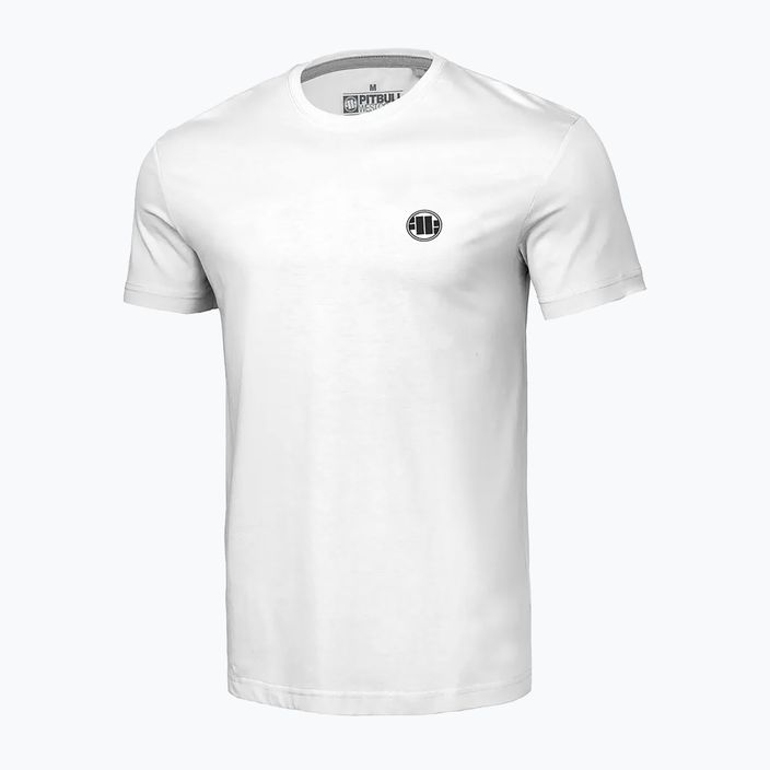 Koszulka męska Pitbull West Coast Small Logo 140 GSM white