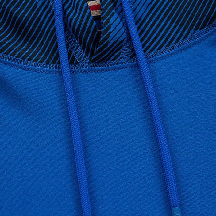 Bluza męska Pitbull West Coast Mercado Small Logo 210 GSM royal blue 4