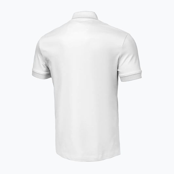 Koszulka polo męska Pitbull West Coast Polo Jersey Small Logo 210 GSM white 2