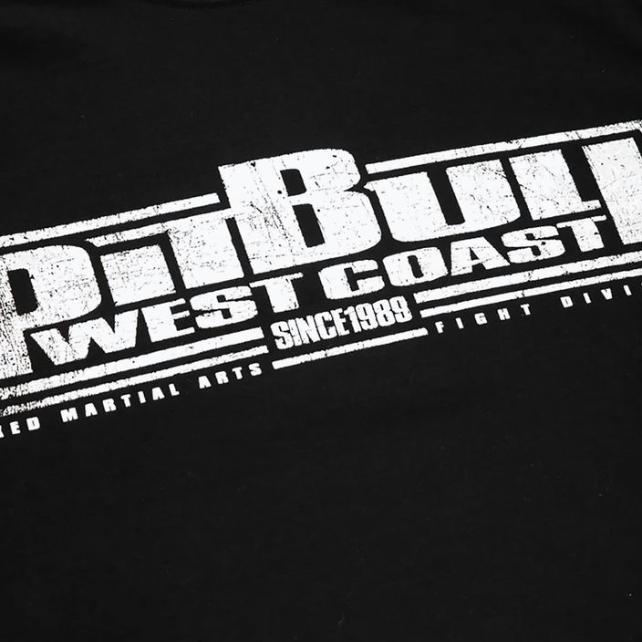 Koszulka męska Pitbull West Coast Brazilian Jiu Jitsu black 3