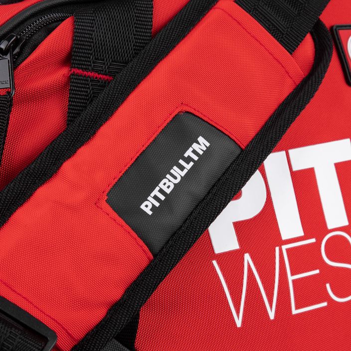 Torba treningowa męska Pitbull West Coast Big Logo TNT 100 l black/red 15