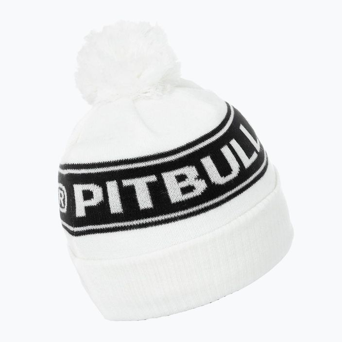 Czapka zimowa Pitbull Beanie Vermel white/black 2