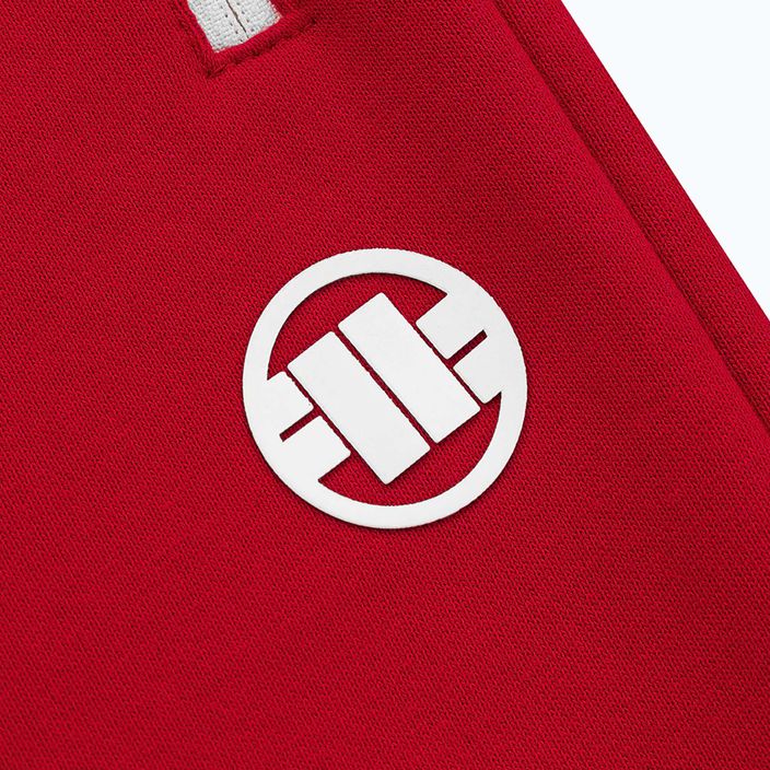 Spodnie męskie Pitbull Trackpants Small Logo Terry Group red 6