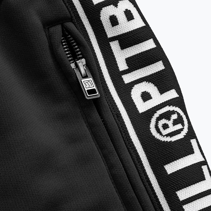 Spodnie męskie Pitbull West Coast Trackpants Tape Logo Terry Group black 7